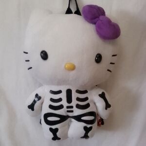 Sanrio Black and White Hello Kitty Skeleton Bag